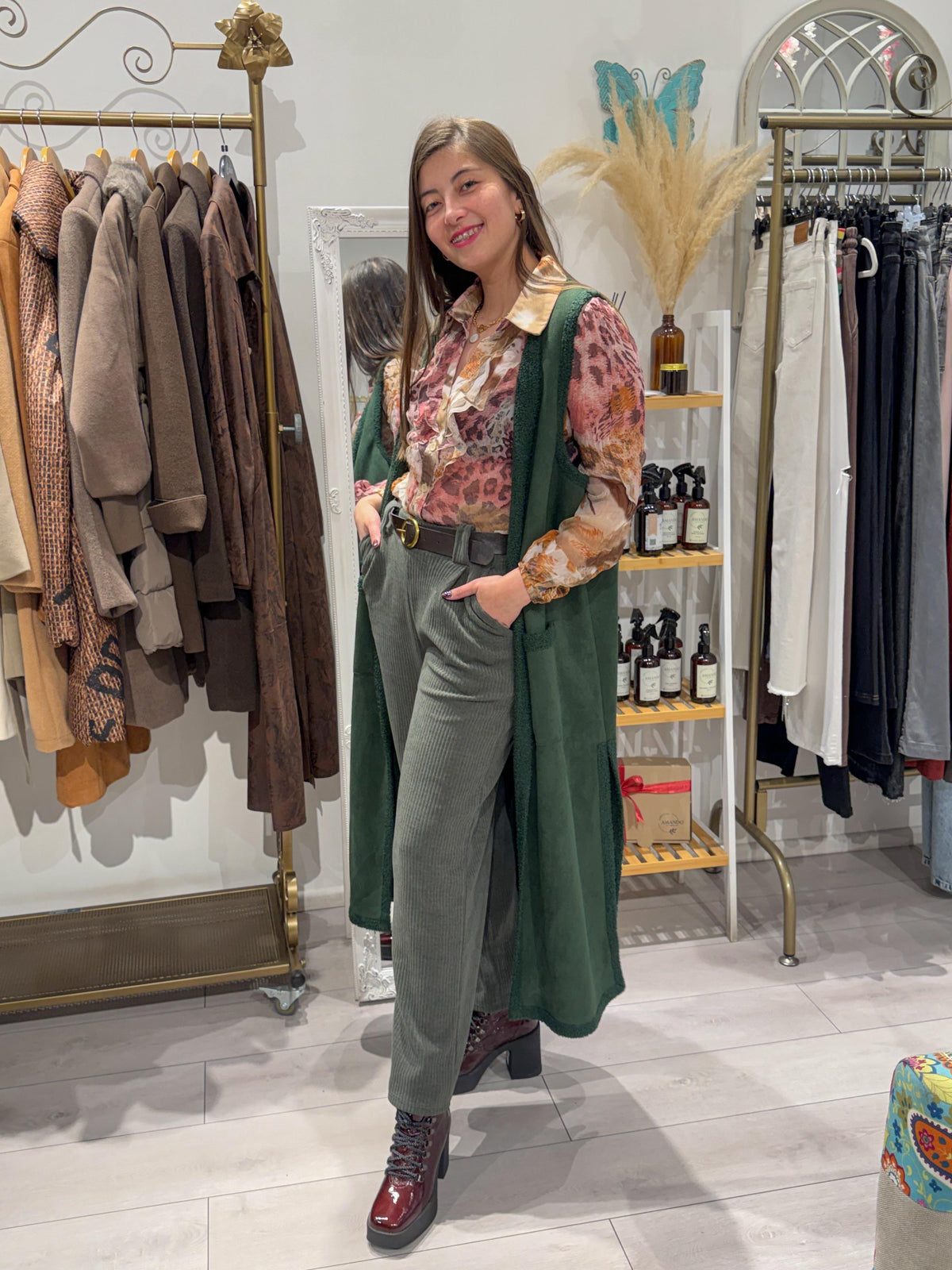 Gilet italiano - Verde / L